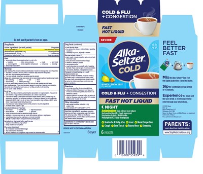 Pdp (Final Artwork Asc Cold Flu Cong Severe Night Powder 6ct)
